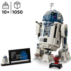 Lego star wars 75379 r2-d2, modellino da costruire di droide con parti mobili e accessori, giochi bambini 10+ con minifigure><noscript><img width=