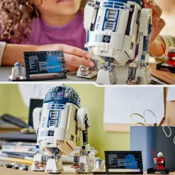 Lego star wars 75379 r2-d2, modellino da costruire di droide con parti mobili e accessori, giochi bambini 10+ con minifigure><noscript><img width=