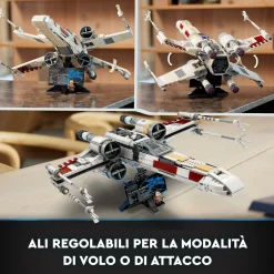 Lego star wars 75355 x-wing starfighter, modellino da costruire ultimate collectors series per adulti con luke skywalker e r2-d2><noscript><img width=