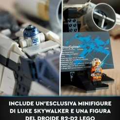 Lego star wars 75355 x-wing starfighter, modellino da costruire ultimate collectors series per adulti con luke skywalker e r2-d2><noscript><img width=