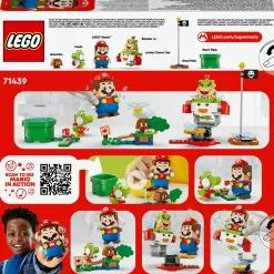 Lego super mario 71439 avventure di mario interattivo, giocattolo con personaggi nintendo da collezione, regalo bambini 6+><noscript><img width=