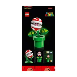 Lego super mario 71426 pianta piranha, personaggio snodabile con tubo e 2 monete, kit modellismo per adulti, idea regalo><noscript><img width=