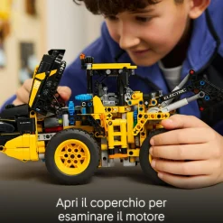 Lego technic – 42209 – ruspa  pala gommata volvo l120 electric><noscript><img width=