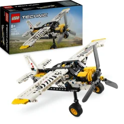 LEGO TECHNIC 42198 aereo bush, aeroplano giocattolo da costruire, giochi per bambini 8+, modellino di veicolo con funzioni> Mattoncini