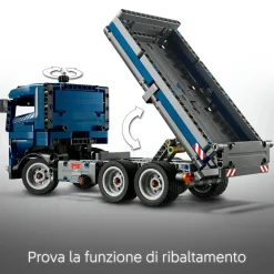 LEGO TECHNIC 42203 autocarro con cassone ribaltabile – camion giocattolo con sterzo e funzioni – modellino per bambini 9+><noscript><img width=
