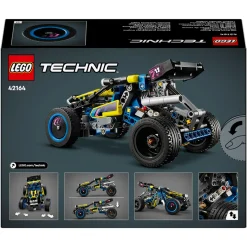 Lego technic 42164 buggy da corsa, macchina giocattolo per bambini da 8 anni in su, regalo amanti modellini di auto da gara><noscript><img width=