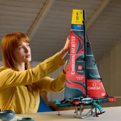 Lego technic 42174 emirates team new zealand ac75, modellino di barca a vela da costruire per adulti, regalo per uomo o donna> Costruzioni Per Adulti|Mattoncini