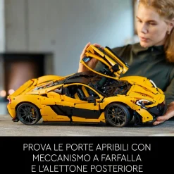 Lego technic 42172 mclaren p1 modellino di auto sportiva da costruire, hobby creativo per adulti, regalo per uomo o donna><noscript><img width=