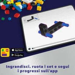 Lego technic 42179 pianeta terra e luna in orbita, giochi spaziali per bambini 10+, sistema solare da costruire con rotazione><noscript><img width=