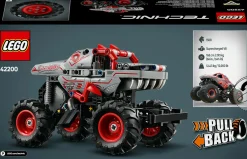 LEGO TECHNIC 42200 pull-back thunderroarus, monster truck giocattolo da costruire, giochi bambini 7+, regalo fan monster jam><noscript><img width=