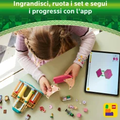 Lego wicked 75681 glinda, elphaba e nessarose all’università di shiz, giochi per bambini 7+ con barca e casa delle bambole><noscript><img width=