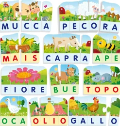 LISCIANI – life skills le mie prime parole la fattoria> Primi Apprendimenti