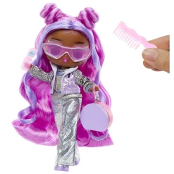 LOL L.o.l. surprise tweens winter snow – violet snow – fashion doll con unboxing a tema inverno, tanti accessori glamour – sci e bastoni cambiano colore><noscript><img width=