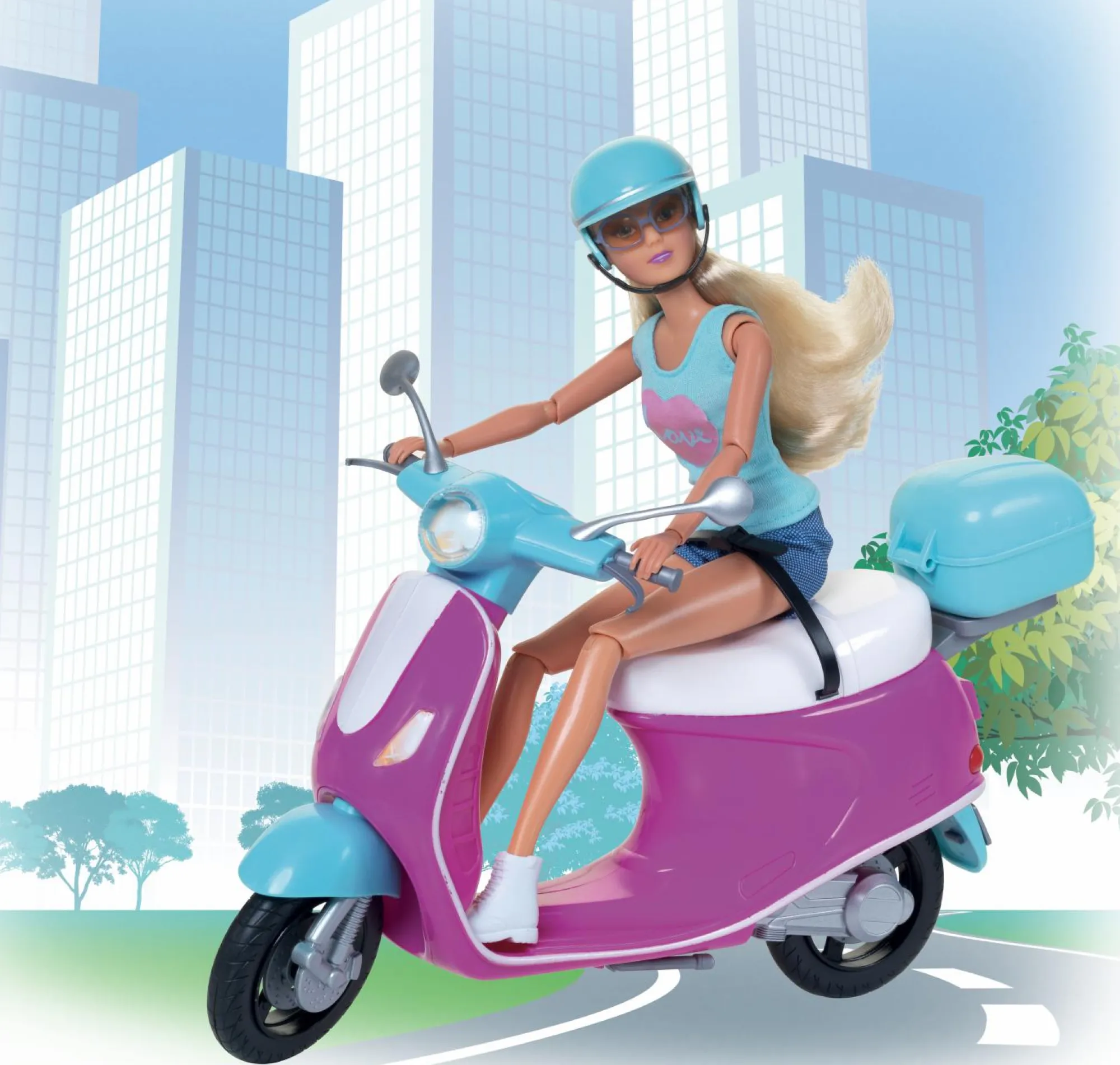 LOLLY city scooter> Fashion Dolls
