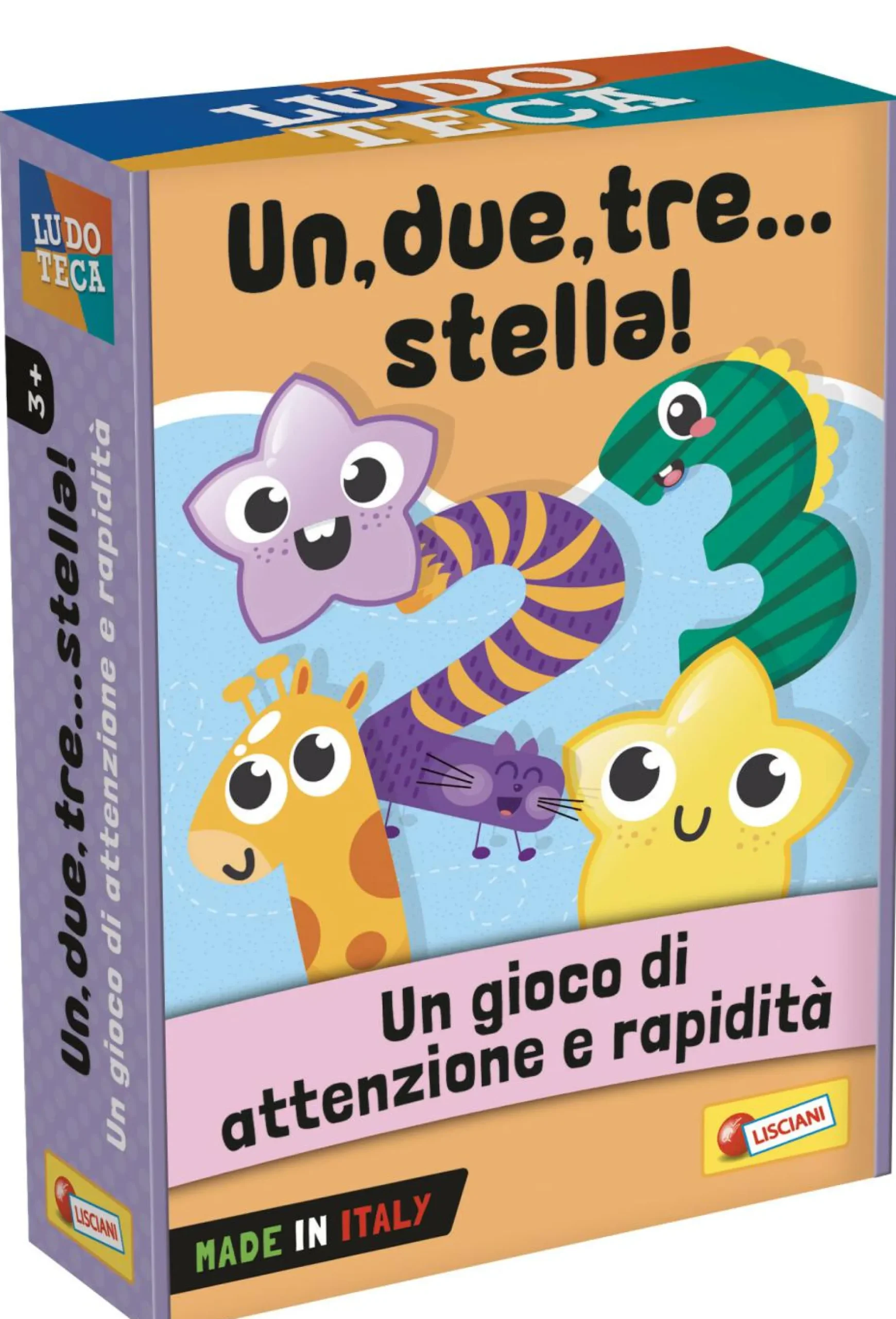 LISCIANI Ludoteca le carte dei bambini uno, due, tre…stella! .> Giochi In Scatola Per Famiglia