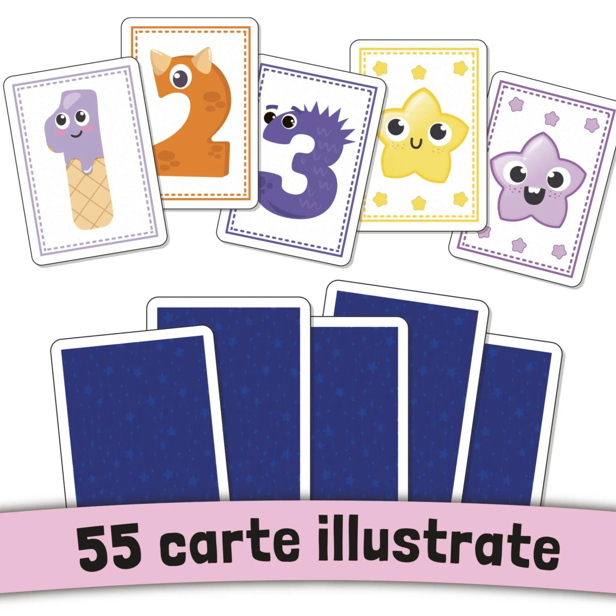 LISCIANI Ludoteca le carte dei bambini uno, due, tre…stella! .> Giochi In Scatola Per Famiglia