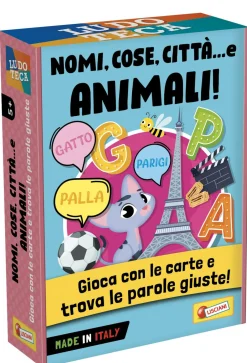 LISCIANI Ludoteca le carte dei bambini nomi, cose, citta’  e animali!> Giochi Di Carte