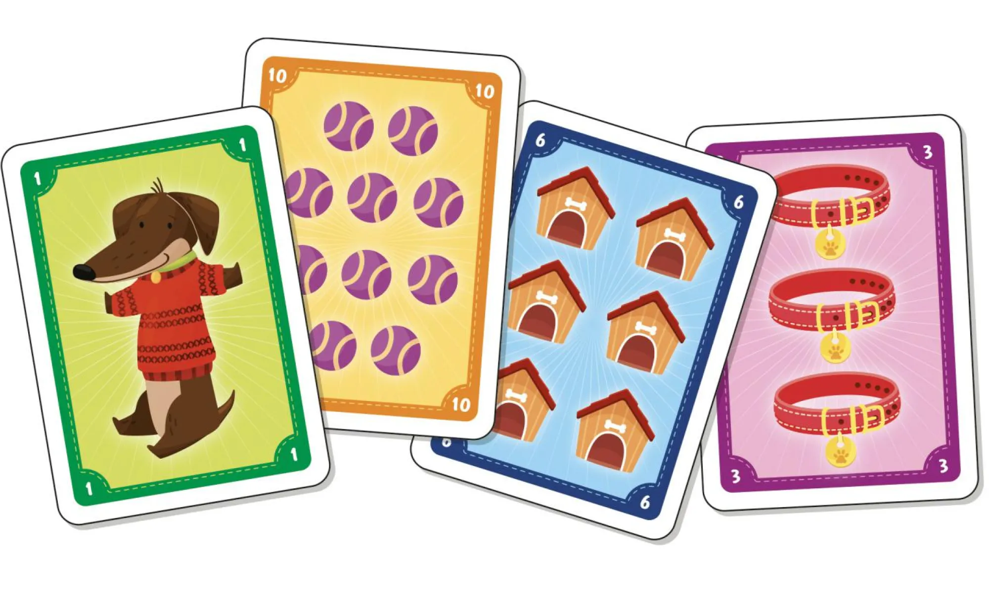 LISCIANI Ludoteca le carte dei bambini bassotto pigliatutto> Giochi Di Carte