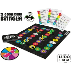 LISCIANI Ludoteca pocket il gioco della bottiglia – divertente gioco party in miniatura> Giochi Di Società Per Bambini