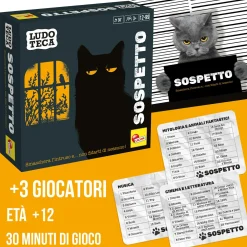 LISCIANI Ludoteca pocket sospetto – gioco di intuizione e mistero da portare ovunque><noscript><img width=