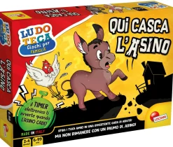 LISCIANI Ludoteca qua casca l’asino> Giochi In Scatola Per Famiglia