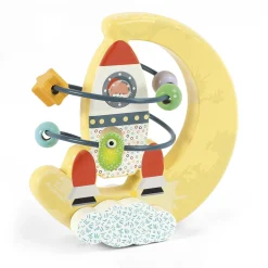 WOOD 'N' PLAY Luna con labirinto in legno – wood “n” play> Giochi Di Imitazione In Legno