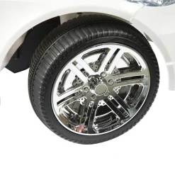 SUN&SPORT Macchina elettrica 6v telecomandata per bambini con luci, suoni realistici e velocità massima di 3 km/h – caricabatteria incluso – rosa><noscript><img width=