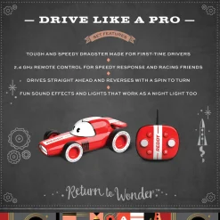 FAO Schwarz Macchinina radiocomandata reddy racer dragster><noscript><img width=