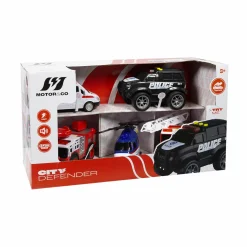 MOTOR & CO. Macchinine set 5 veicoli emergenza> Macchinine Bambini