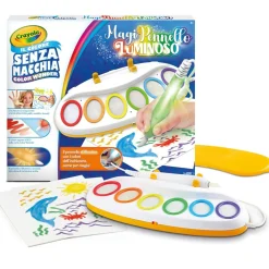 CRAYOLA Magipennello luminoso color wonder, magic light brush – 3+ –> Kit Artistici E Pittura