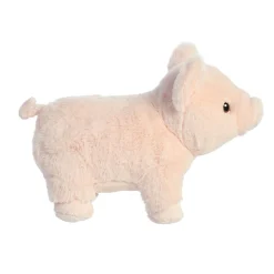 AMI PLUSH Maialino morbidissimo peluche 15 cm  in plastica riciclata –><noscript><img width=