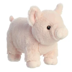 AMI PLUSH Maialino morbidissimo peluche 15 cm  in plastica riciclata –><noscript><img width=