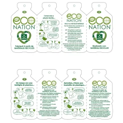 AMI PLUSH Maialino morbidissimo peluche 15 cm  in plastica riciclata –><noscript><img width=