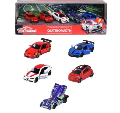 MAJORETTE giftpack quattroruote (7,5 cm in metallo pressofuso).> Droni E Modellini Auto|Modellini Veicoli In Scala