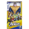 MARVEL avengers titan hero series blast gear, action figure di thanos (classe deluxe), di 30 cm, per bambini dai 4 anni in su> Action Figures