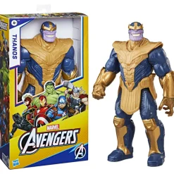 MARVEL avengers titan hero series blast gear, action figure di thanos (classe deluxe), di 30 cm, per bambini dai 4 anni in su><noscript><img width=