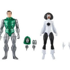 MARVEL hasbro legends series captain vs. dottor destino – action figures collezionabili 15 cm – edizione 60° anniversario avengers> Action Figures