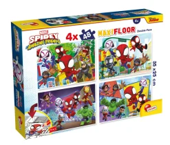 LISCIANI Marvel puzzle df maxi  floor 4 x 48 spidey> Puzzle Per Bambini