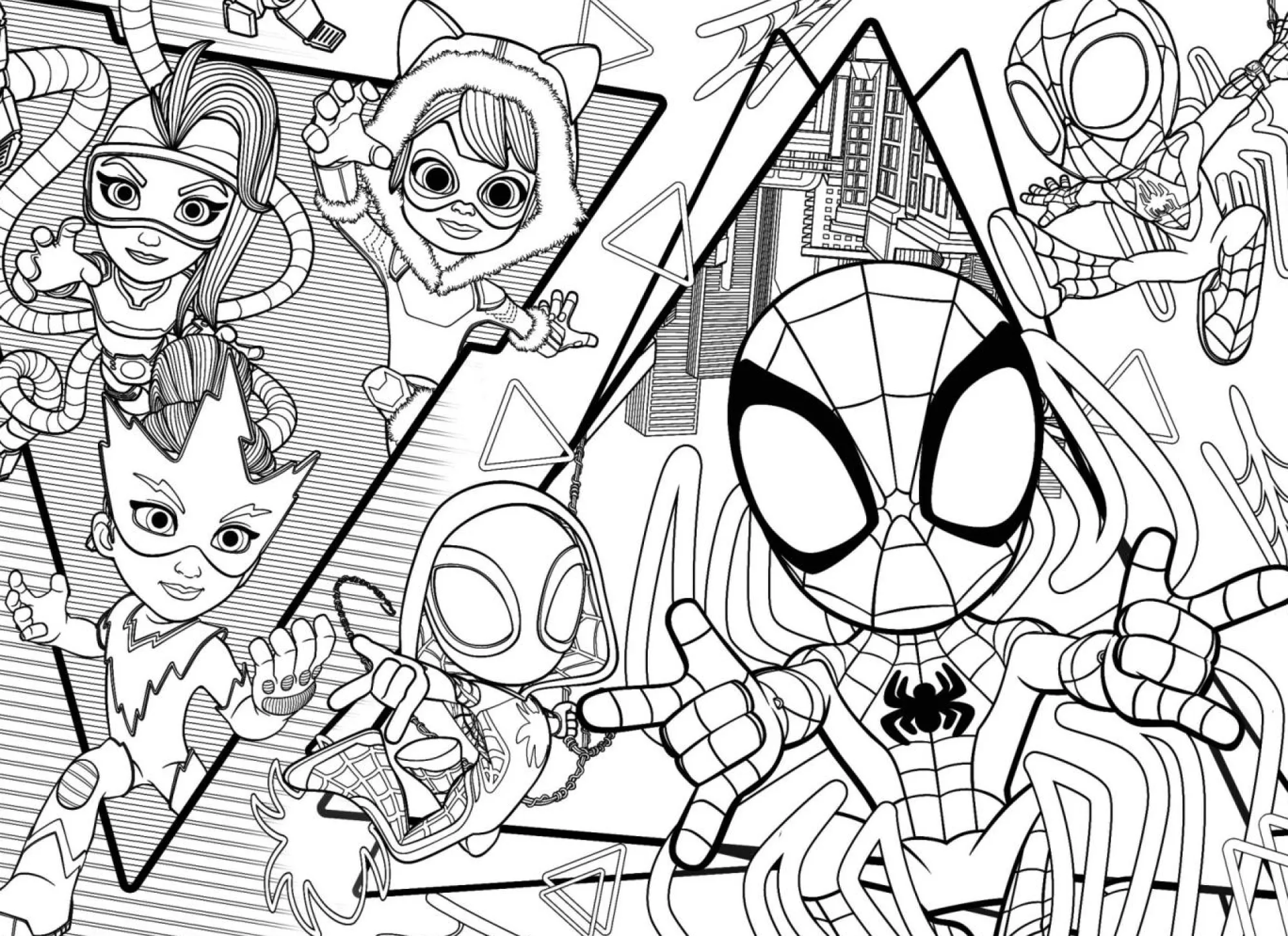 LISCIANI Marvel puzzle df maxi floor 35 spidey> Puzzle Per Bambini