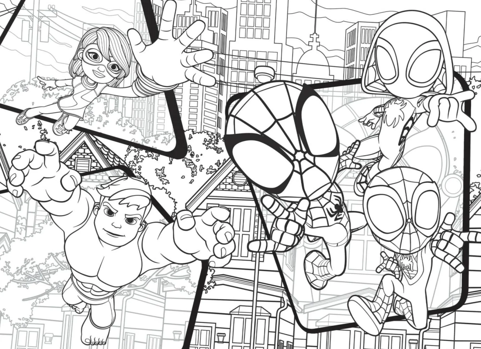 LISCIANI Marvel puzzle df maxi floor 24 spidey> Puzzle Per Bambini