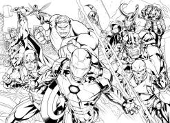 LISCIANI Marvel puzzle df  maxi floor 108 avengers> Puzzle Per Bambini