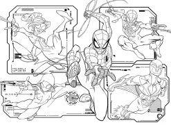 LISCIANI Marvel puzzle maxifloor 4 x 48  spiderman><noscript><img width=