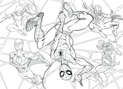 LISCIANI Marvel puzzle maxifloor 4 x 48  spiderman><noscript><img width=