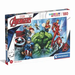 CLEMENTONI Marvel the avengers 180 pezzi> Puzzle Per Bambini