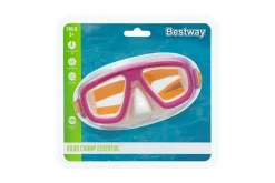 Bestway Maschera caymen, 3-6 anni, 3 colori assortiti, lenti in policarbonato e con protezione uv> Maschere E Pinne