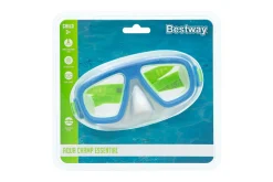 Bestway Maschera caymen, 3-6 anni, 3 colori assortiti, lenti in policarbonato e con protezione uv><noscript><img width=