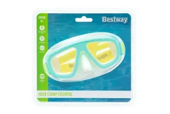 Bestway Maschera caymen, 3-6 anni, 3 colori assortiti, lenti in policarbonato e con protezione uv><noscript><img width=