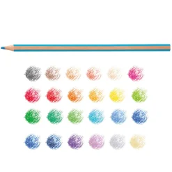 CARIOCA Matite triangolari maxi supercolor – 18 pz> Cancelleria E Accessori