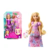 DISNEY PRINCESS Mattel – rapunzel 2 storie in 1, bambola alla moda ispirata al film rapunzel con 2 look intercambiabili> Mini Dolls