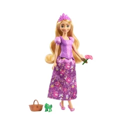 DISNEY PRINCESS Mattel – rapunzel 2 storie in 1, bambola alla moda ispirata al film rapunzel con 2 look intercambiabili><noscript><img width=